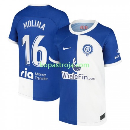 Billiga Fotbollströjor Atlético Madrid Molina 16 120 Anniversary Hemma tröja 2022/23 Kortärmad
